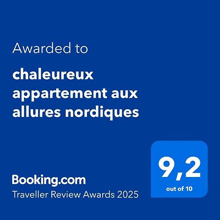 Chaleureux Appartement Aux Allures Nordiques Arcachon Esterno foto