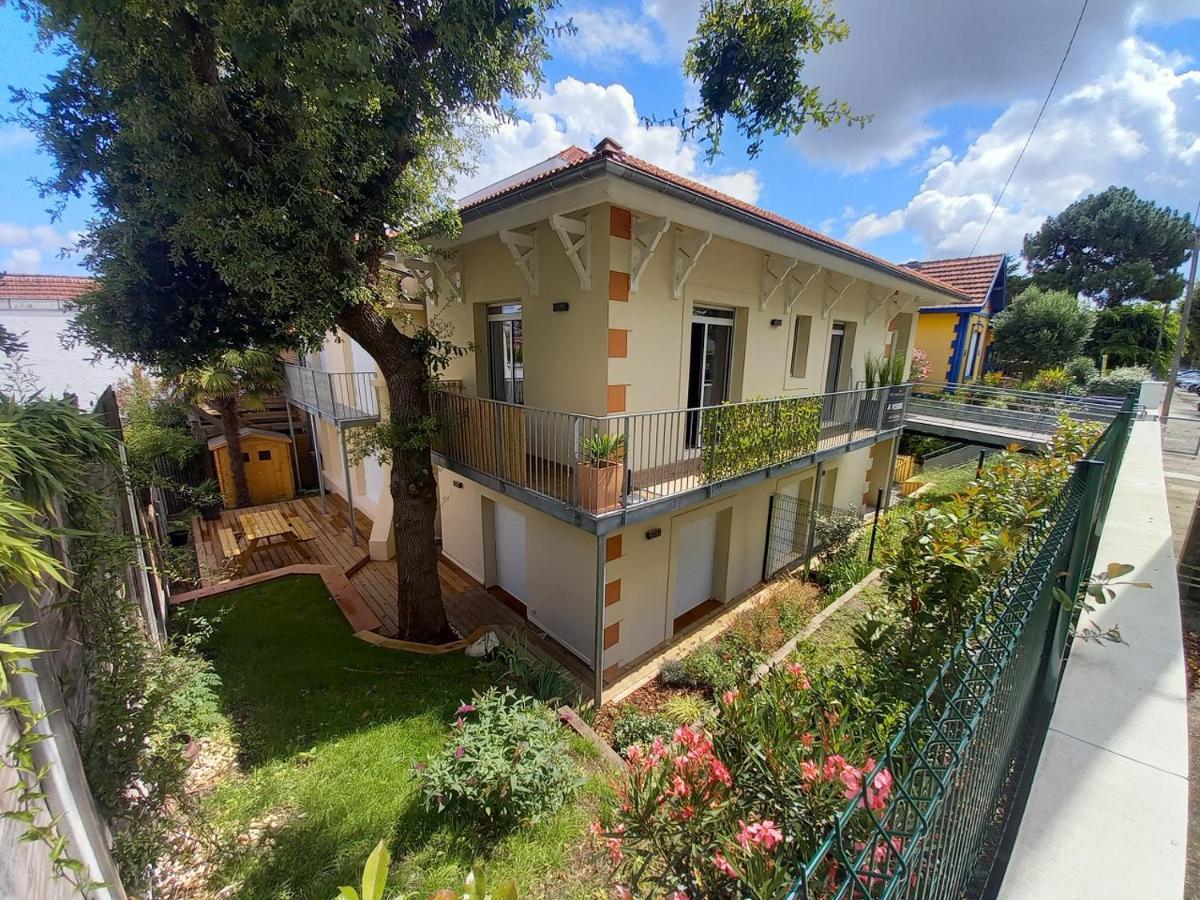 Chaleureux Appartement Aux Allures Nordiques Arcachon Esterno foto